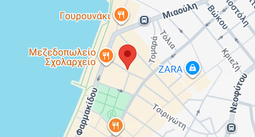 Location of business on map