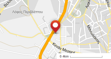 Location of business on map