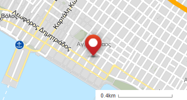 Location of business on map