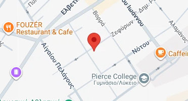 Location of business on map