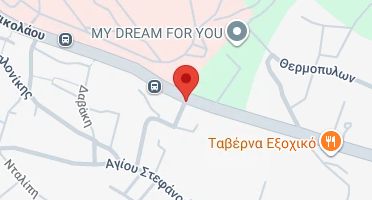 Location of business on map