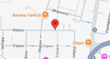 Location of business on map