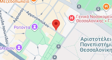 Location of business on map