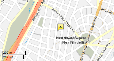 Χάρτης και σημείο της επιχείρησης