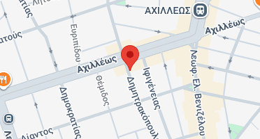 Location of business on map