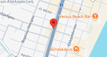 Location of business on map