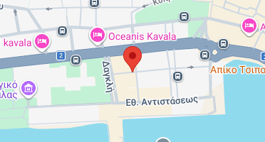 Location of business on map