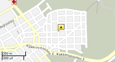 Location of business on map