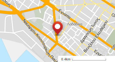 Location of business on map