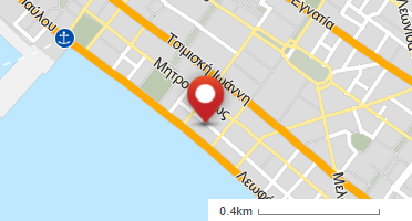 Location of business on map