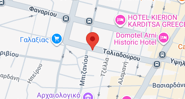Location of business on map