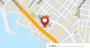 Location of business on map