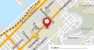 Location of business on map