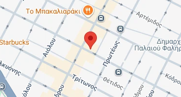 Location of business on map