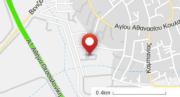 Location of business on map