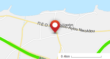 Location of business on map