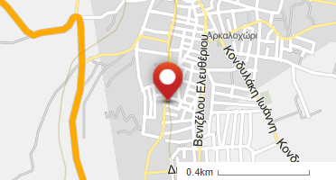 Location of business on map