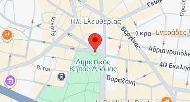 Location of business on map
