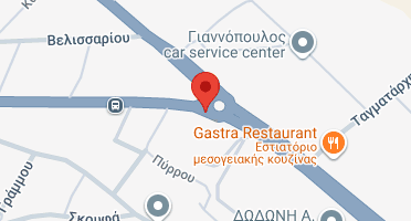 Location of business on map
