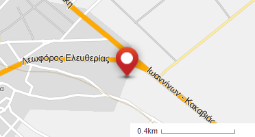 Location of business on map