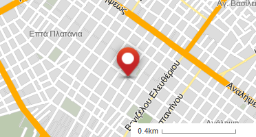 Location of business on map