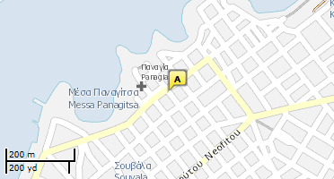 Location of business on map