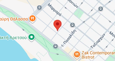 Location of business on map