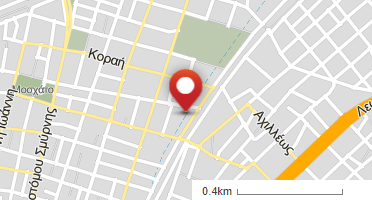Location of business on map