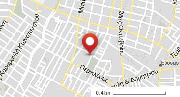 Location of business on map