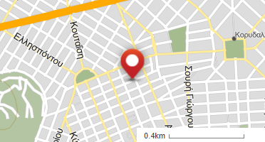 Location of business on map
