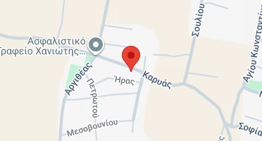 Location of business on map
