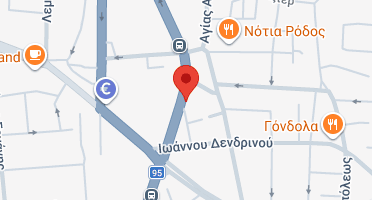 Location of business on map