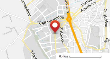Location of business on map