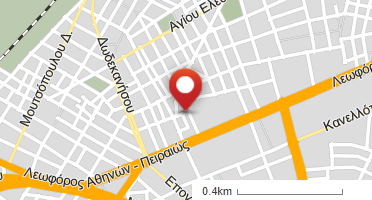 Location of business on map