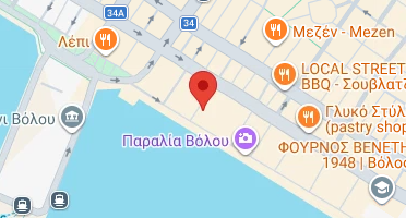 Location of business on map