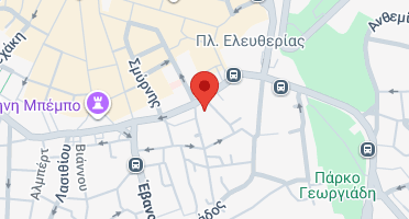Location of business on map