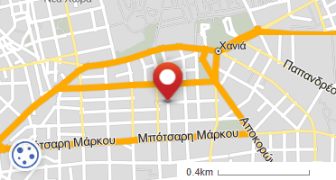 Χάρτης και σημείο της επιχείρησης