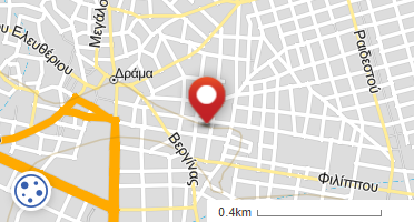 Location of business on map