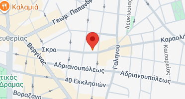 Location of business on map