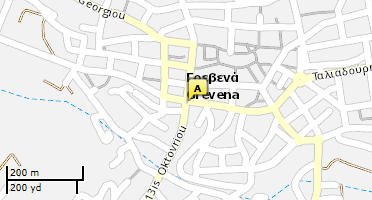 Χάρτης και σημείο της επιχείρησης