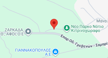 Location of business on map