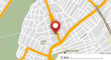 Location of business on map