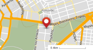 Location of business on map