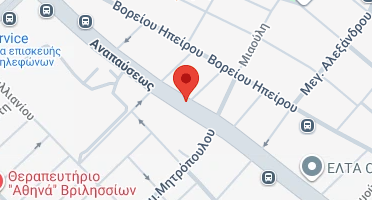Location of business on map
