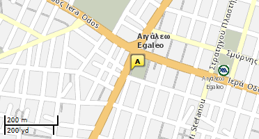 Location of business on map
