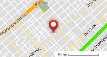 Location of business on map