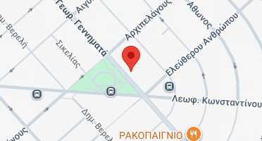 Location of business on map