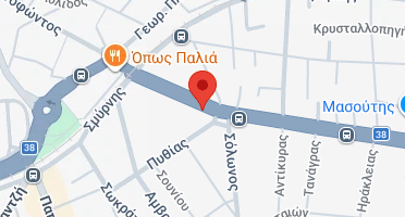 Location of business on map