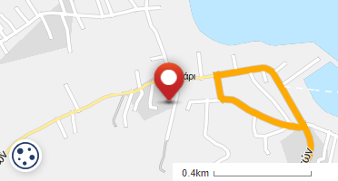 Location of business on map