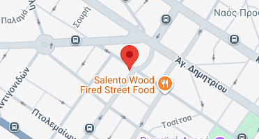 Location of business on map